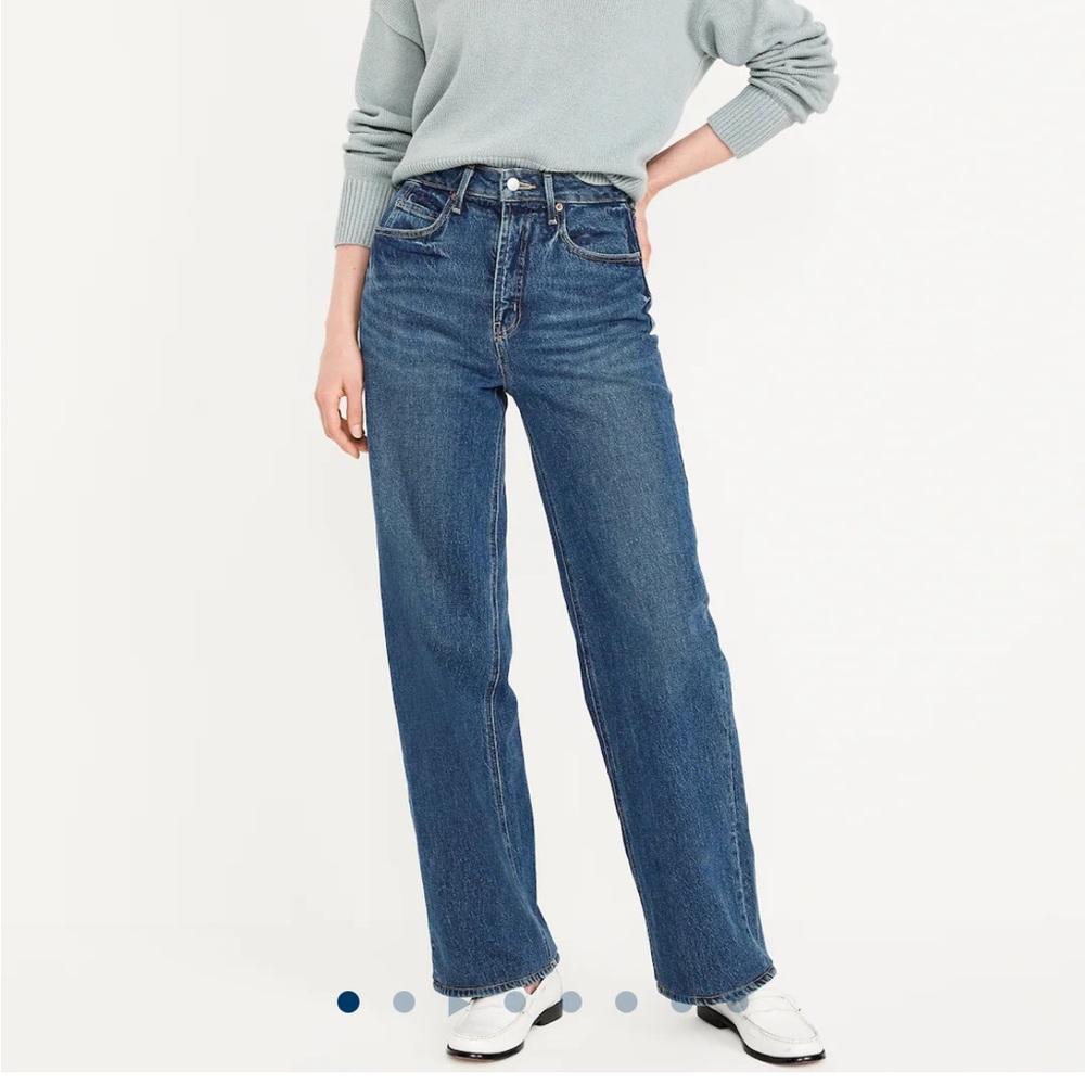 Extra High Rise Wide Leg Jeans